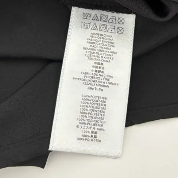 Michael Kors Blouse 2X Zip Pockets V Neck Quiet Luxury Dark Academia Soft Girl - Picture 5 of 12